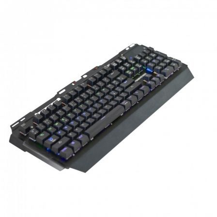 TECLADO MECÁNICO GAMING WOXTER STINGER RX 1000 K - 104 TECLAS - 12 TECLAS FUNCIÓN - RETROILUMINACION 6 COLORES - CABLE 1.45M